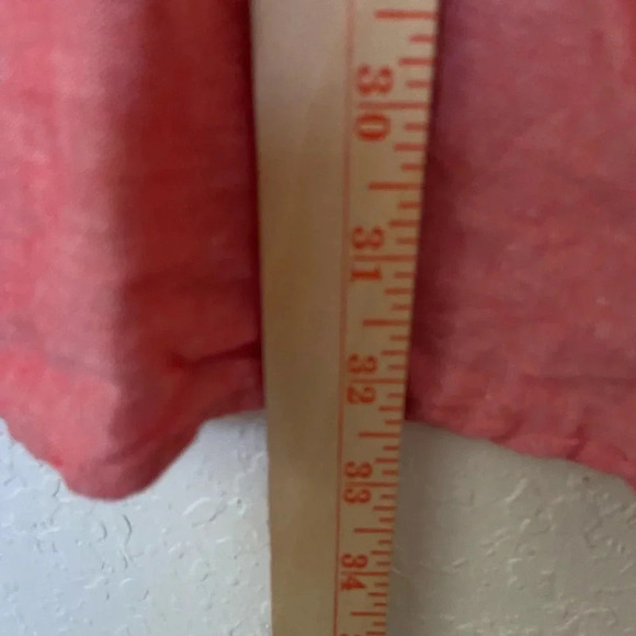 J. Jill NEW Gorgeous Linen Tab-Sleeve Tunic ~ Pink Clove ~ Sz Large - Picture 9 of 12